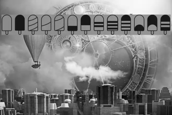 Ice Lolly Ding Font examples