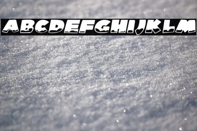 Ice Man Italic Example 1