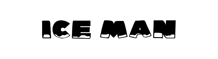 Ice Man  Descarca Fonturi Gratis