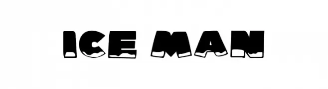 Ice Man  Descarca Fonturi Gratis