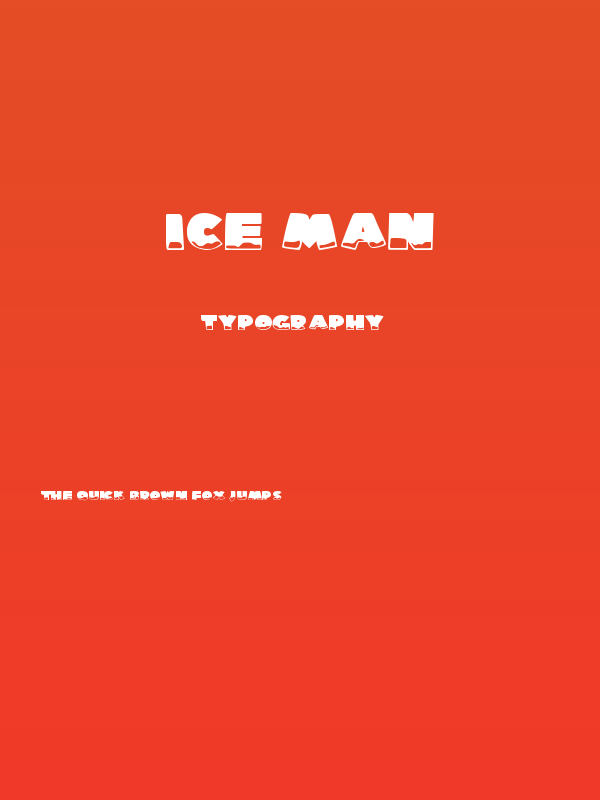 Ice Man Poster