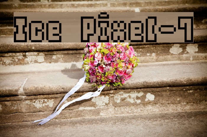 Ice Pixel-7 Font examples