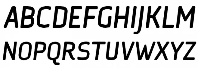 Ice Sans BoldItalic Font Litere mari