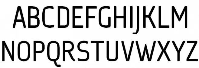 Ice Sans Regular フォント 大文字