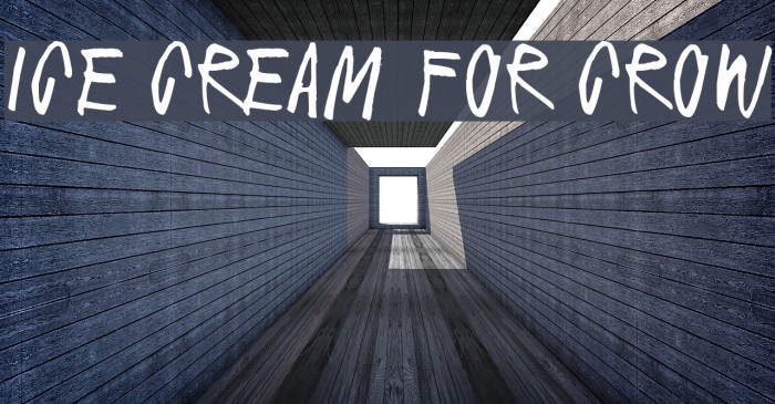 Ice cream for crow Example 1