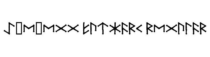 Ice-egg Futhark Regular  Скачать бесплатные шрифты
