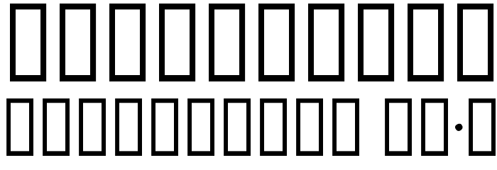 Ice-egg Futhark Regular Font OTHER CHARS