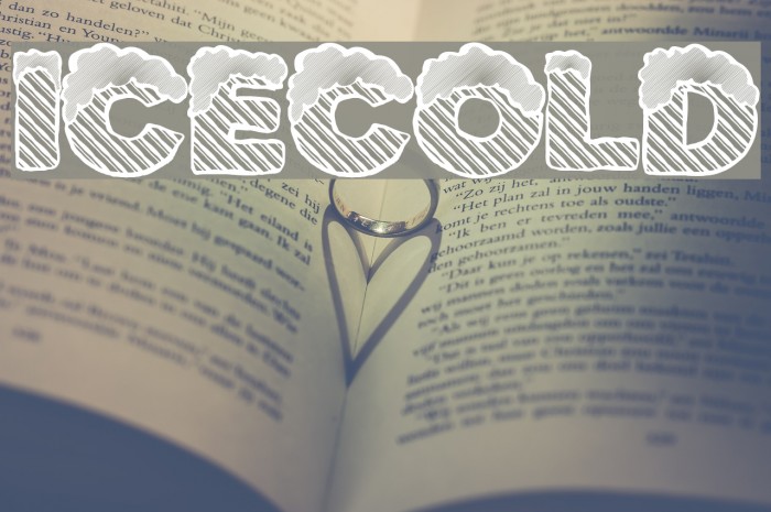 IceCold Font examples
