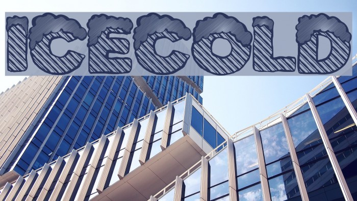 IceCold Font examples