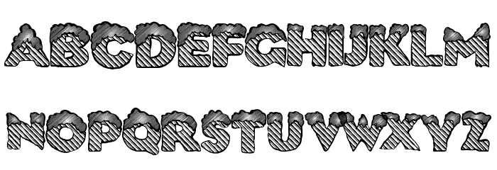 IceCold Font LOWERCASE
