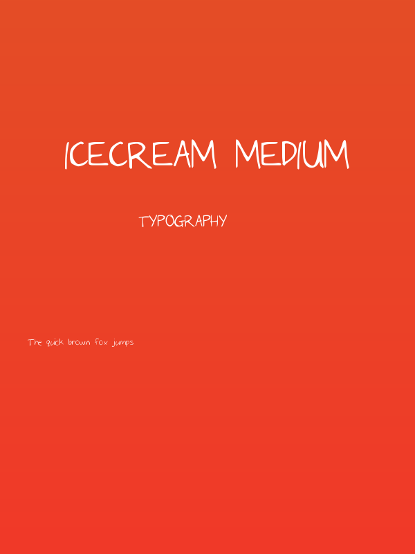 IceCream Medium Poster