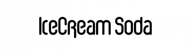 IceCream Soda  नि: शुल्क फ़ॉन्ट्स डाउनलोड