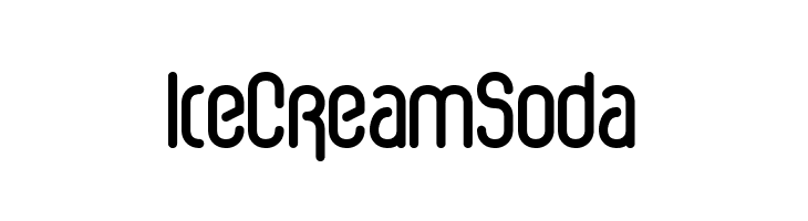 IceCream Soda  baixar fontes gratis
