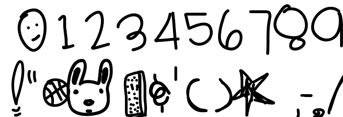 IceCreamSandwich Font OTHER CHARS