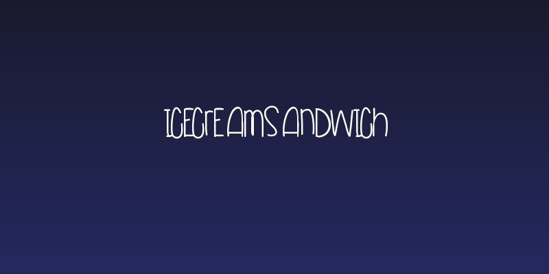 IceCreamSandwich Social Header