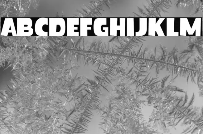 IceEgg-Regular Font examples