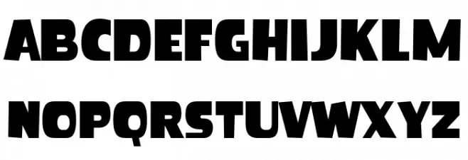 IceEgg-Regular Font LOWERCASE