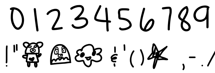 IcePrincess Font OTHER CHARS