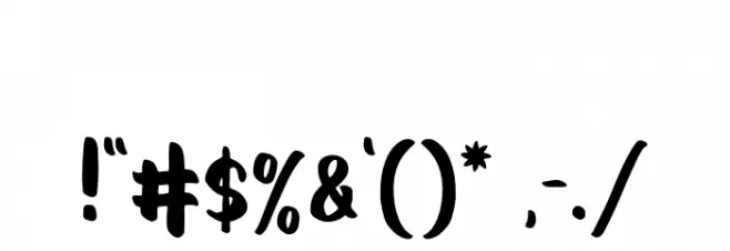 IceValley Font OTHER CHARS