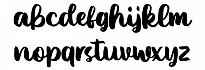 IceValley Font LOWERCASE