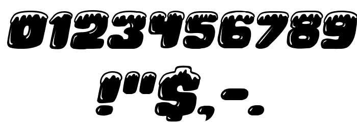 Iceberg Italic Font OTHER CHARS
