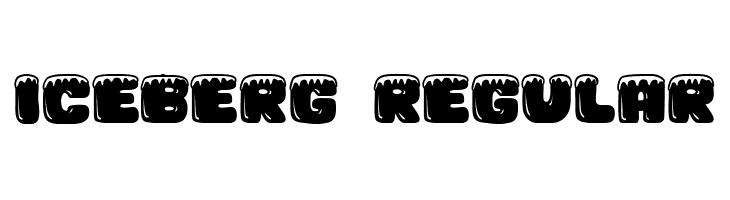 Iceberg Regular  font caratteri gratis