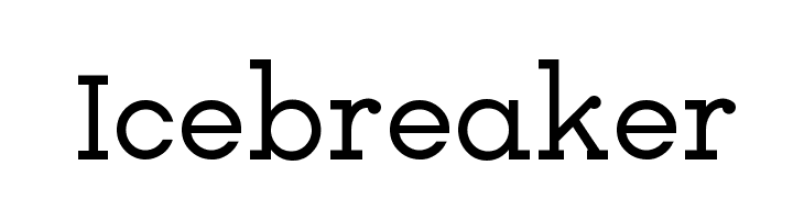Icebreaker  font caratteri gratis