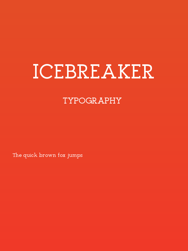 Icebreaker Poster