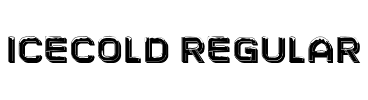 Icecold Regular  لخطوط تنزيل