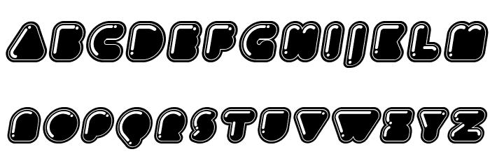 icecreamer italic 字體 大寫