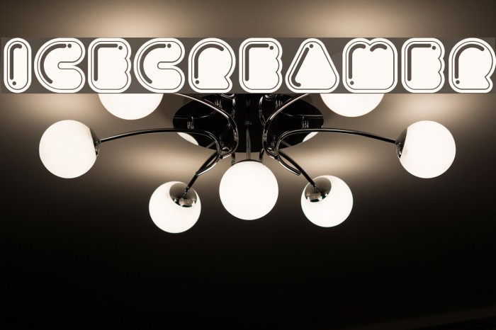 Icecreamer Font examples