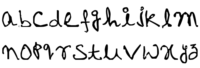 Icecreamo Font LOWERCASE