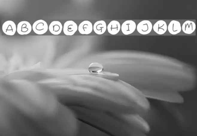 Iced Cookies Font examples