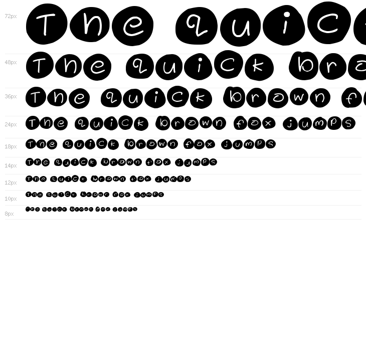 Iced Cookies Waterfall