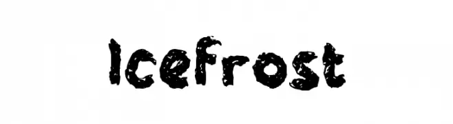 Icefrost Шрифта