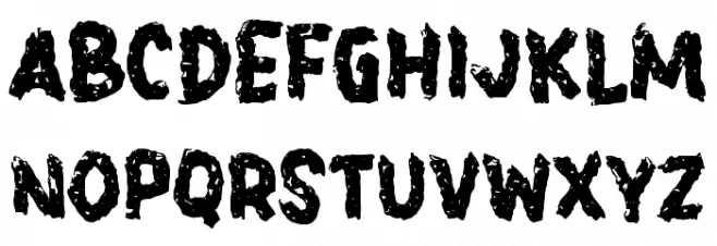 Icefrost Шрифта ВЕРХНИЙ