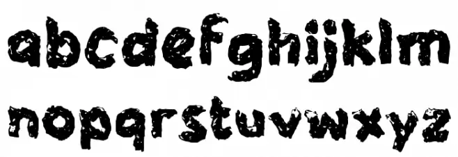 Icefrost Шрифта строчной