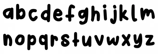 Icegirl Regular خط أحرف صغيرة