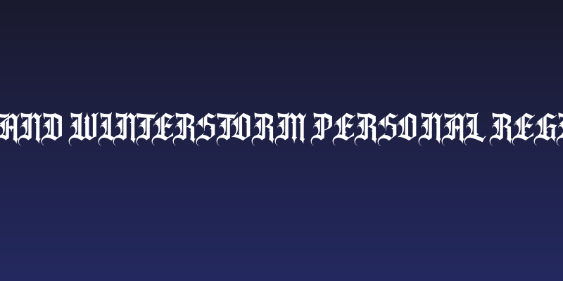 Iceland Winterstorm PERSONAL Regular Social Header