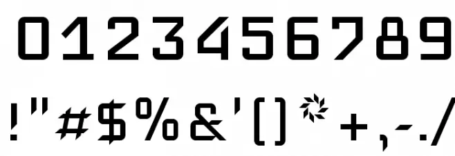 Iceland Font OTHER CHARS