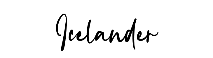 Icelander  Descarca Fonturi Gratis