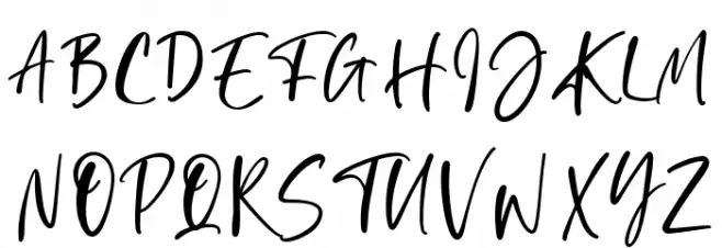 Icelander Schriftart Groß