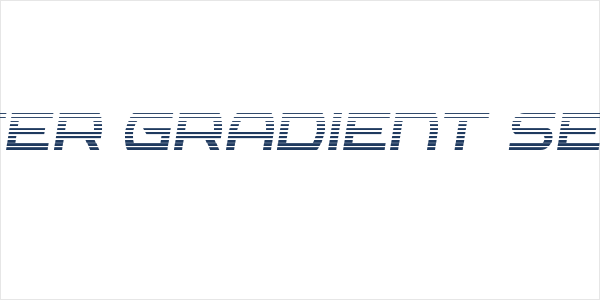 Icemaster Gradient Semi-Italic Logo