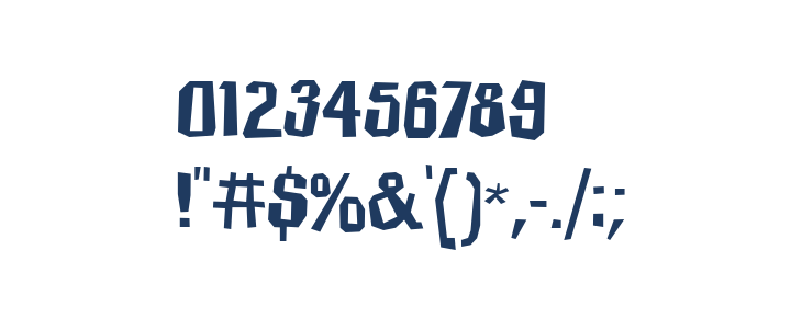 IcicleCountryTwo-Regular Other Characters