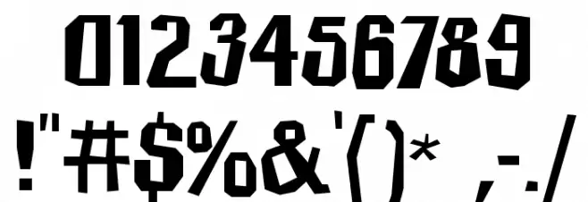 IcicleCountryTwo-Regular Font OTHER CHARS