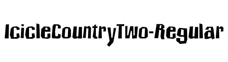 IcicleCountryTwo-Regular  Free Fonts Download