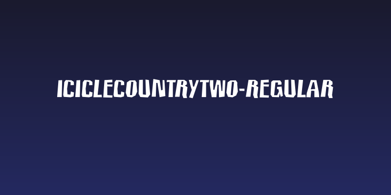IcicleCountryTwo-Regular Social Header