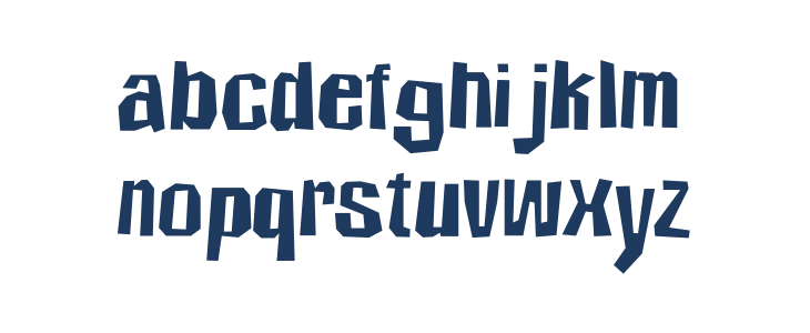 IcicleCountryTwo-Regular Lowercase