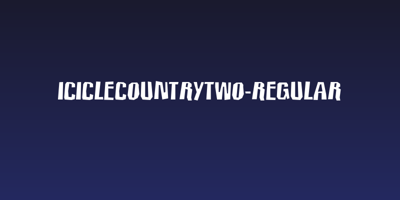 IcicleCountryTwo-Regular Social Header