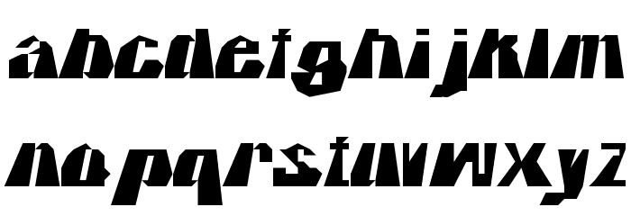 IcicleCountry Font LOWERCASE